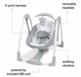 Ingenuity Baby Swing with Vibration