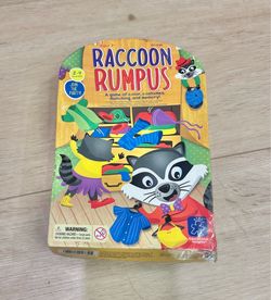 Educational Insights Raccoon Rumpus Kids Toddler Board Game 3+