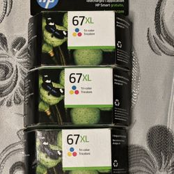 HP 67XL, (3YM58AN) High-Yield Tri-Color Original Ink Cartridge