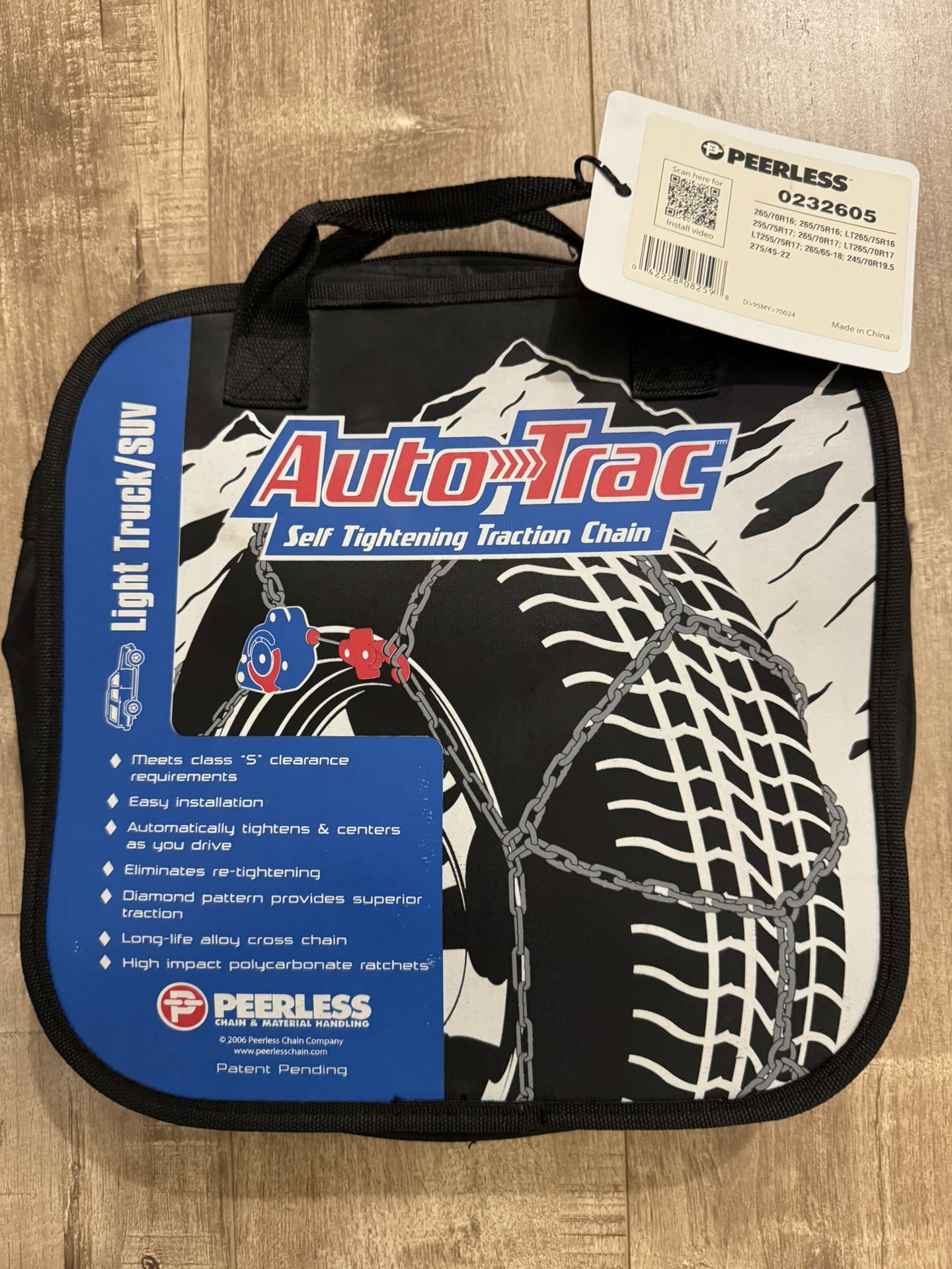Autotrac Peerless Light Truck Snow Chains 0232605
