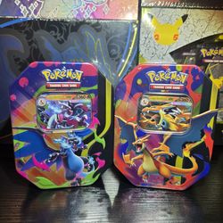 Charizard X Y Tins