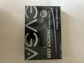 New EVGA GeForce 8400 GS 1GB 64-Bit DDR3 Graphics Card in the original box