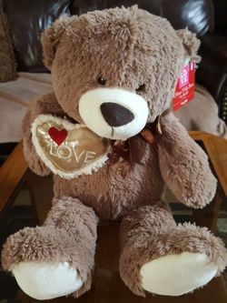 Valentine's present - 15 in. Classic Teddy Bear with Heart