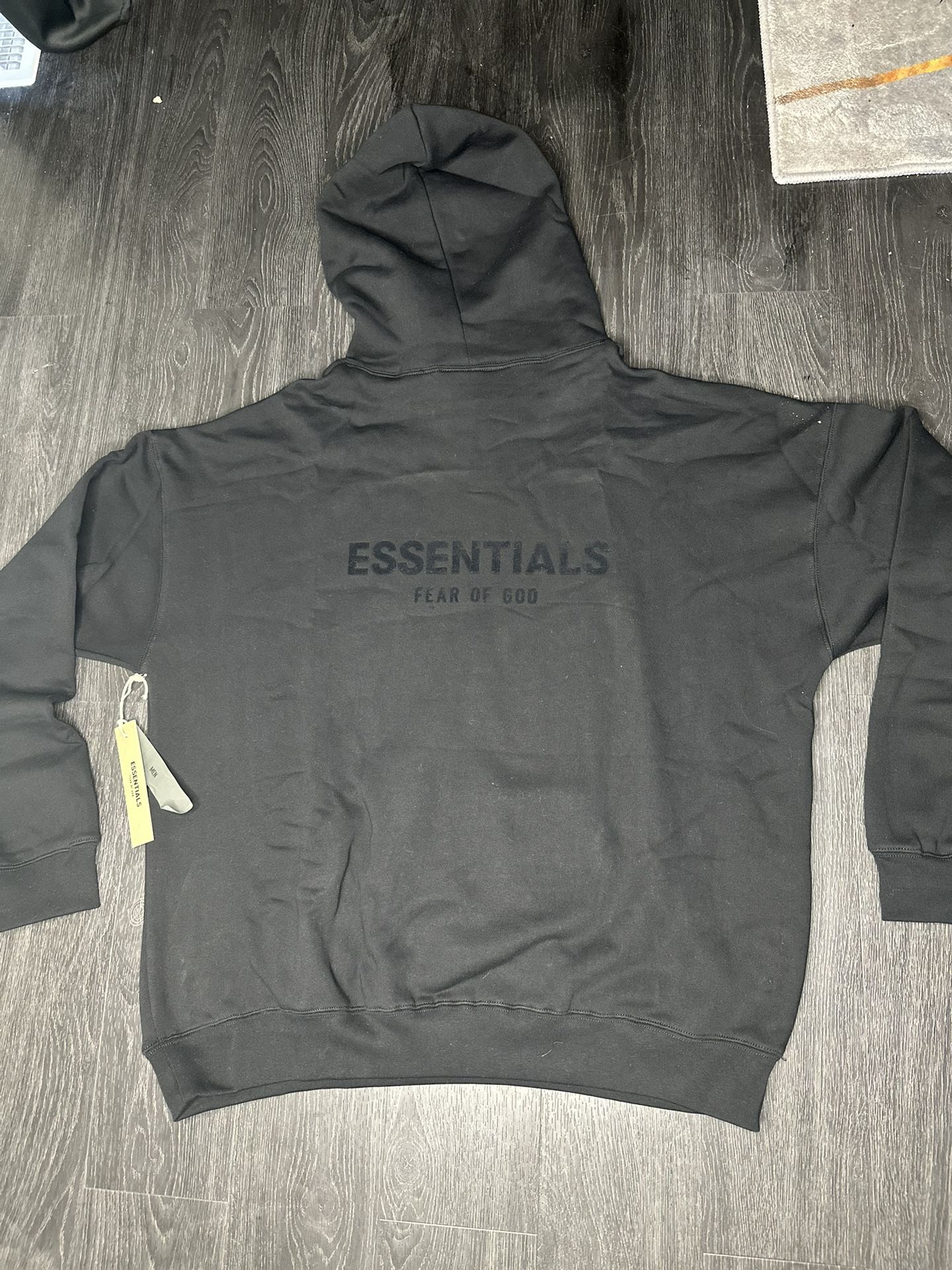 Essential Black Hoodie