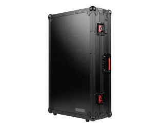 Gator Cases G-ONYXUD-REV7 Flight Case with Upper Deck Platform for Pioneer DJ DDJ-REV7 DJ Controller, Black on Black