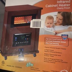 Comfort zone Infrared cabinet Heater BRAND NEW