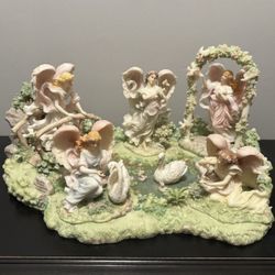 Seraphim Classics Angels “Heavenly Reflections” Display Pond Figurines