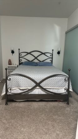 Queen size bed frame