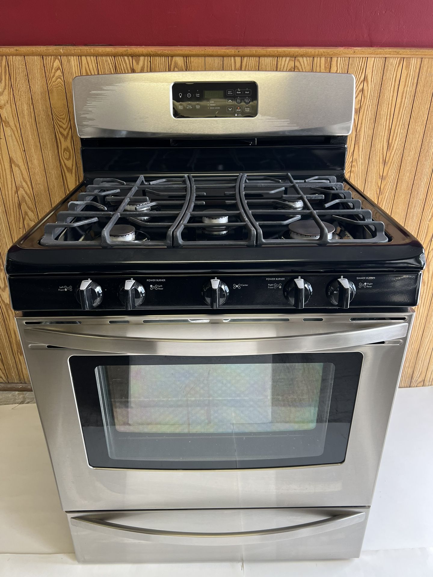 Stove Gas Kenmore 5 Burners