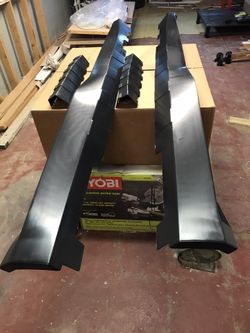 2016-2018 Camaro side skirts