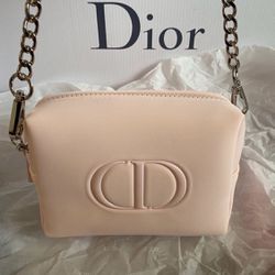 Dior pouch to crossbody bag