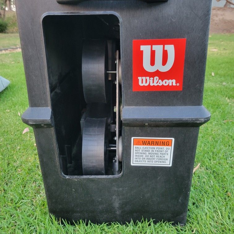 Wilson Tennis Ball Machine with Remote and 2Line Oscillation. for Sale