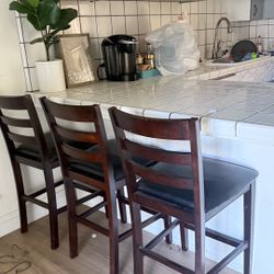 High Table With Chairs 