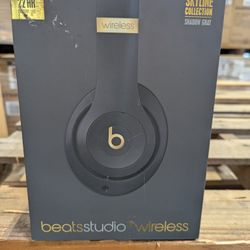 Beats Studio3 Wireless Noise Cancelling Headphones with Apple W1 Headphone Chip - Shadow Gray
