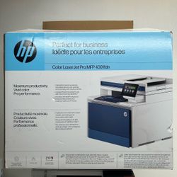 HP Color LaserJet Pro MFP 4301fdn Printer, Print, Scan, Copy, Fax, Fast, Easy Setup, Mobile Printing, Advanced Security, Best-for-Small Teams. Etherne