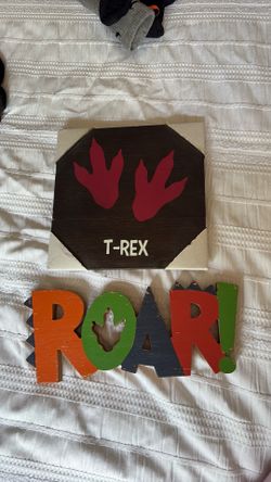 Dinosaur decor