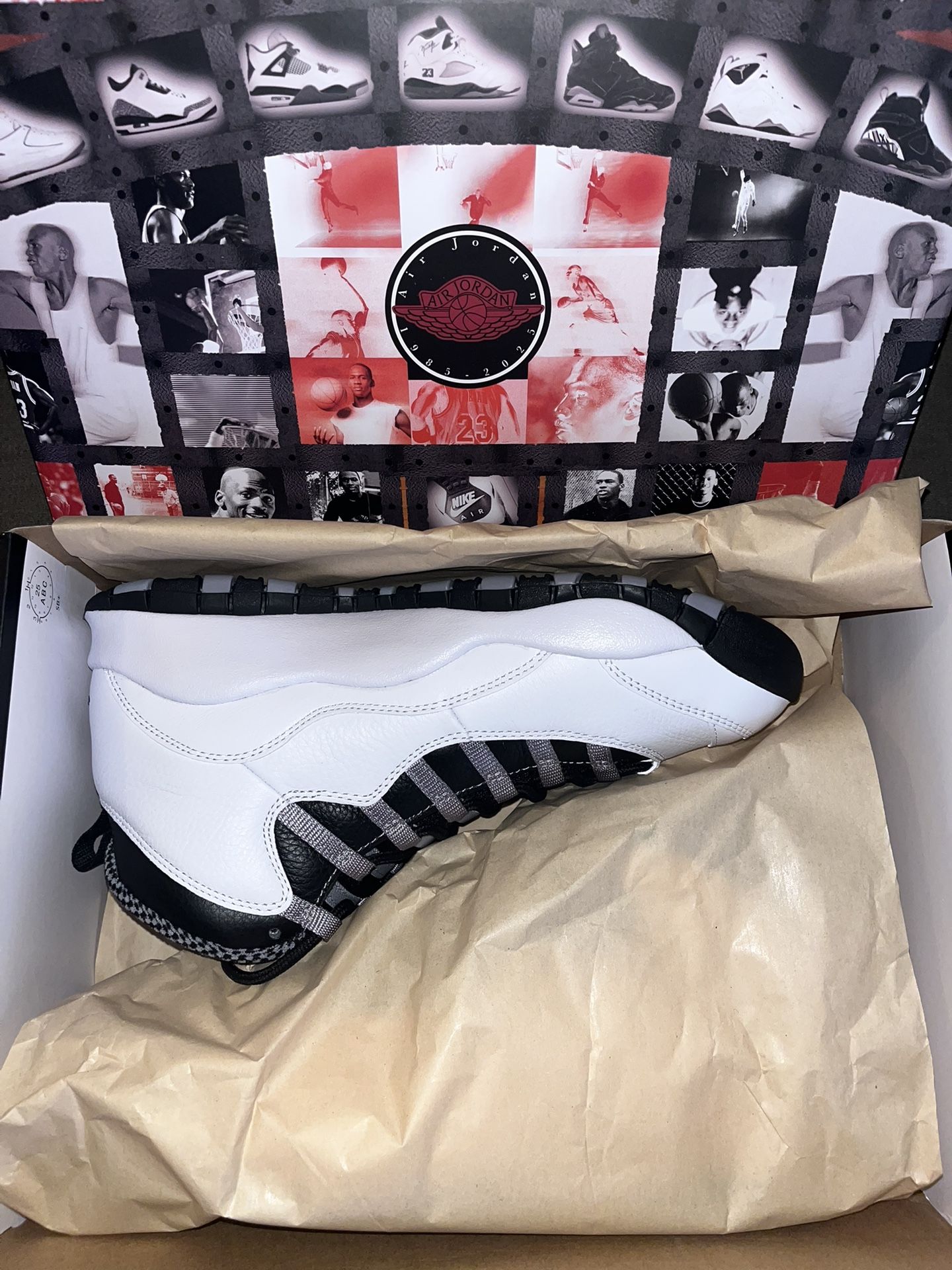 Size 10 Jordan 10 Steel