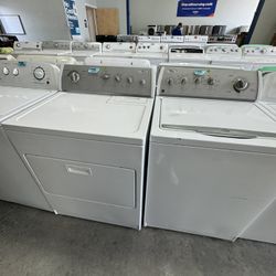 Whirlpool Set Washing Machine & Electric Dryer 