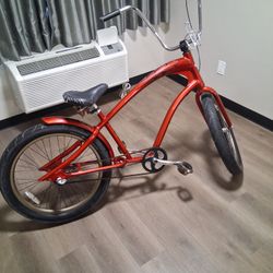 ELECTRA HELLBILLY 24"24" WIDE TIRE CRUISER IN GREAT CONDITION MISSING CHAIN GUARD