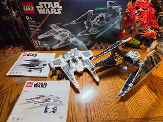 Lego Star Wars "Mandalorian Fang Fighter vs TIE Interceptor" (Retired)