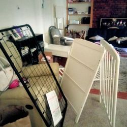A Crib Converts Into A Toddler's Bed
