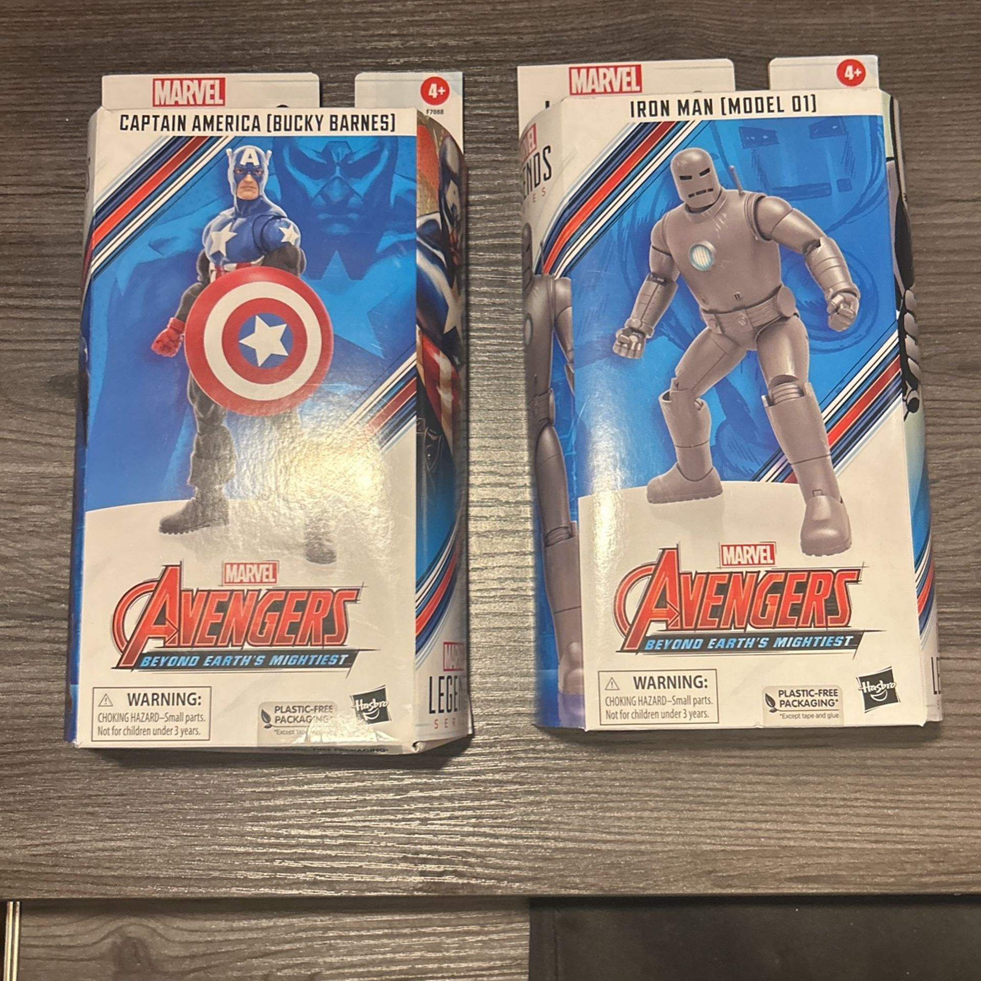 Captain America Bucky Barnes Iron Man Model 01