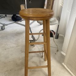 Wood Stool