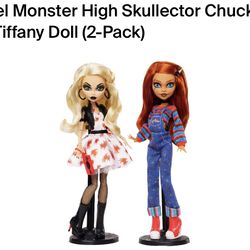 Monster High Skullector Chucky and Tiffany Doll  Brand New
