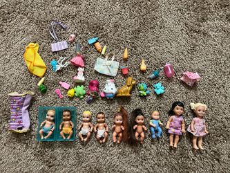 Lot of babies (barbie)
