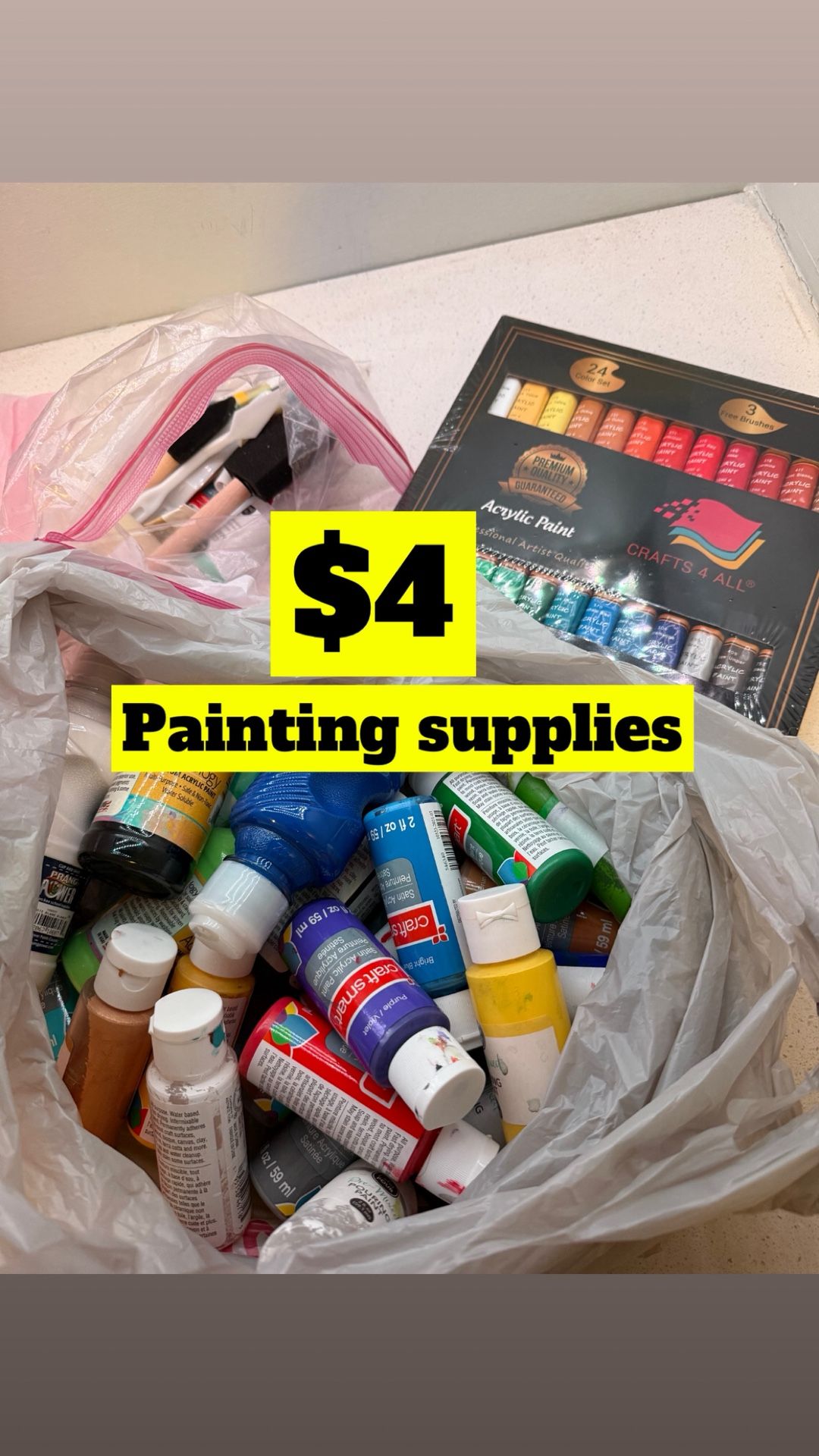 Acrílic Painting Supplies