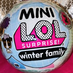 🎀💕❄️🧡☃️🧁✨MINI LOL SURPRISE!™ Winter Family Playset Collection with 8+ Surprises🎀🌷❄️🌈☃️✨