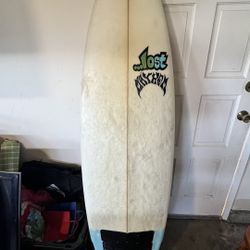 5'11" Lost Mayhem "Sub-Driver" Surfboard with Fins - New Dakine Trackpad - New Dakine Leash