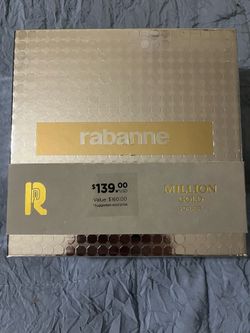 Rabanne Million Gold For Her Perfume Gift Set BRAND NEW