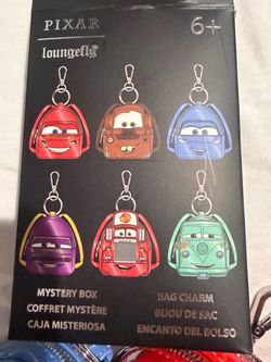 Loungefly Pixar Cars Mystery Box Bag Charm