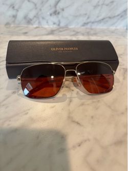 1 of 1 custom made Oliver Peoples sunglasses