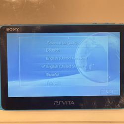 PlayStation Vita 2000 Aqua Blue