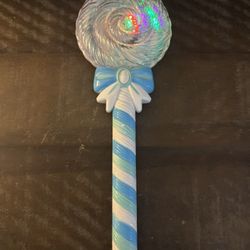 Light-up spinning lollipop fairy wand 