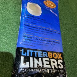 Booda Cat Litter Box Liners Large For Booda Dome Litter Box 12 Pack made in 2006