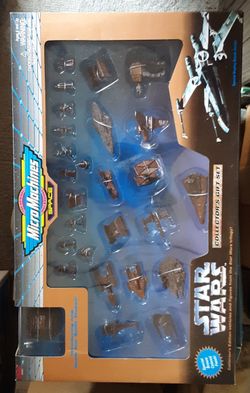 MICRO MACHINES STAR WARS SET / RARE HTF