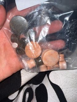 Crystal Plugs for Ear Peircings.