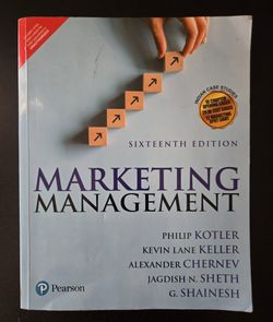 Marketing Management by Philip Kolter 16th Edition