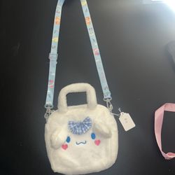 New Cinnamoroll Plush Crossbody 
