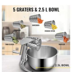 Slicer And Grater Stainless Steel 