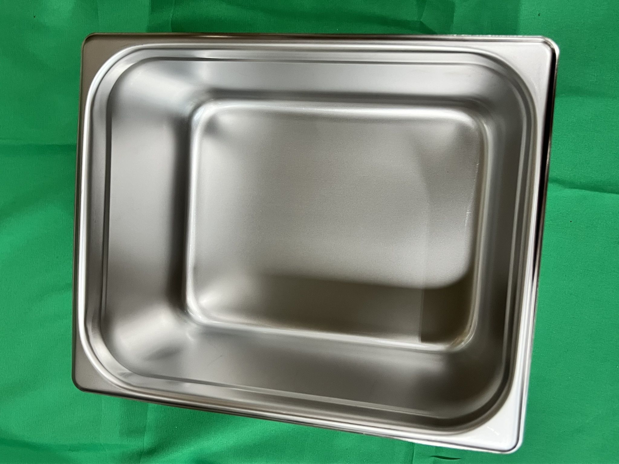 6" Stainless steel Steam Pan Half size