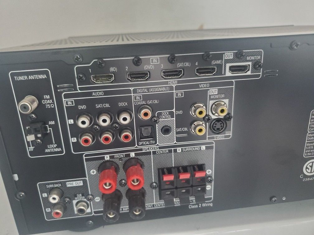 Used Used Used Used Used Used Used!Denon AVR 391 5.1 Channel 110 Watt Receiver HDMI A/V TESTED GOOD!