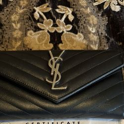 Black Wallet With COA