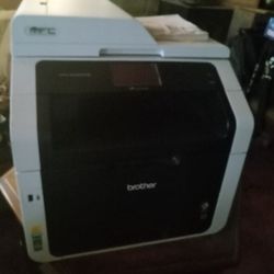 Brothers Laser Printer With 3 Boxes Of Brothers Ink 