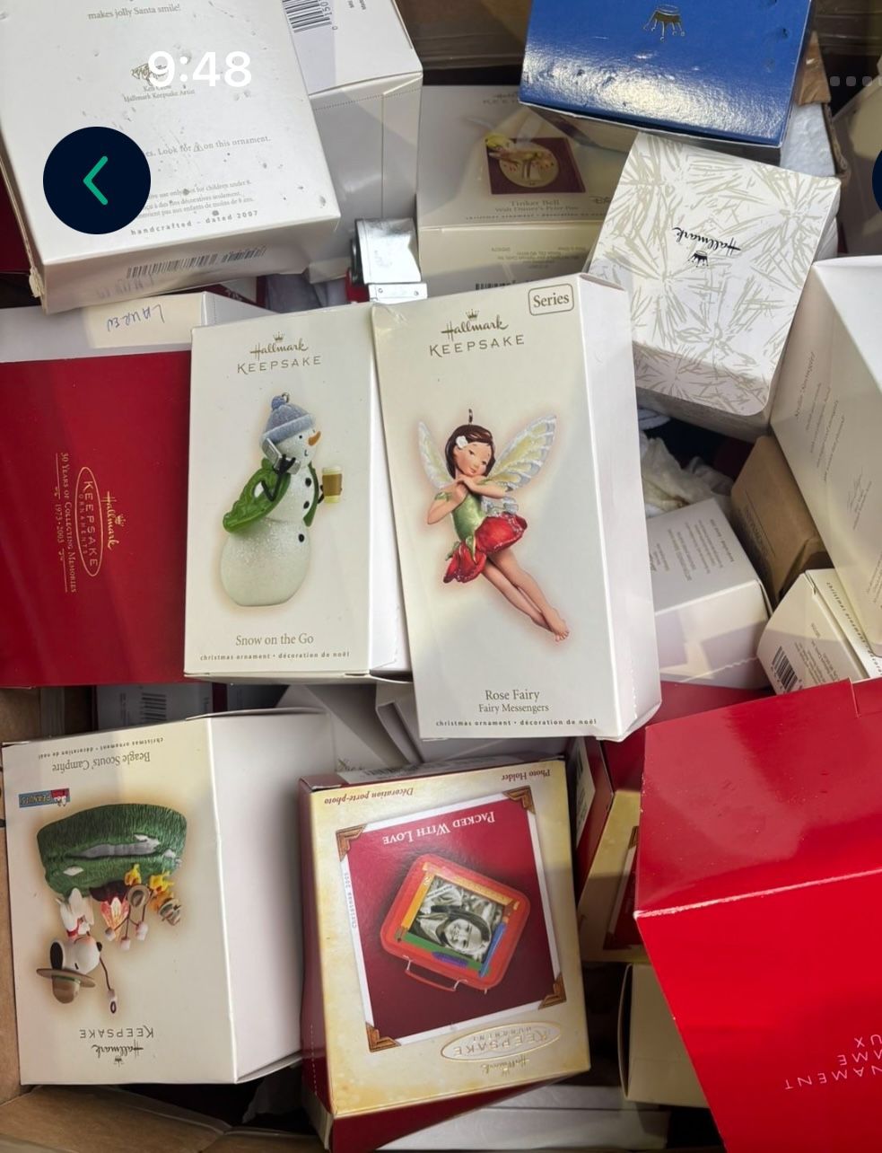 Seeking Hallmark Ornaments