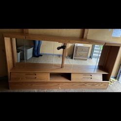 King Bed Set Oak
