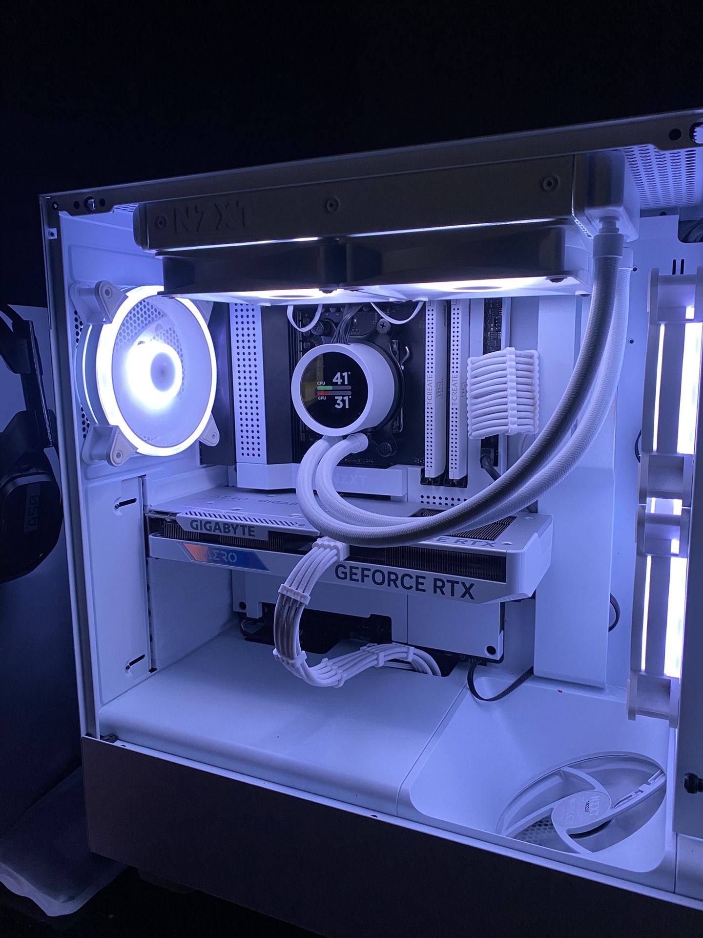 All White High End PC